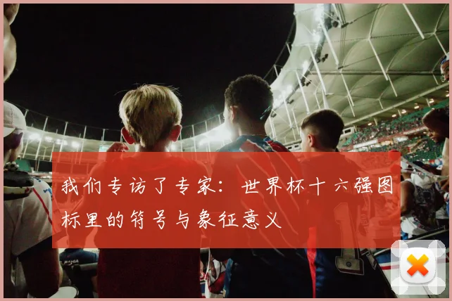 我们专访了专家:世界杯十六强图标里的符号与象征意义