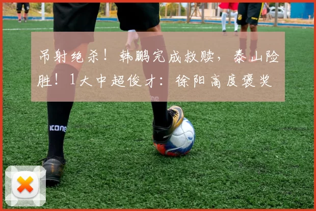 吊射绝杀！韩鹏完成救赎，泰山险胜！1大中超俊才：徐阳高度褒奖